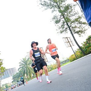 Race photo from BOGORUN 2026