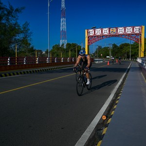 Race photo from Belitung Multisport Festival