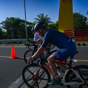 Race photo from Belitung Multisport Festival