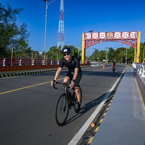 Race photo from Belitung Multisport Festival