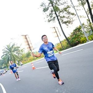 Race photo from BOGORUN 2026