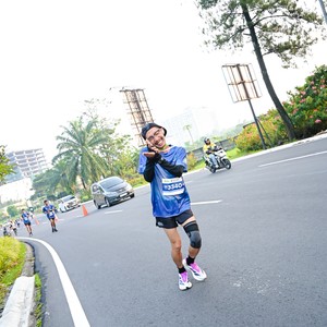 Race photo from BOGORUN 2026