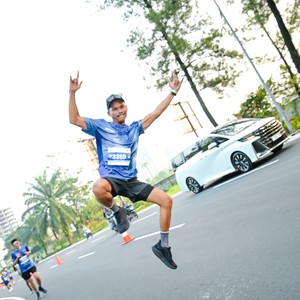 Race photo from BOGORUN 2026