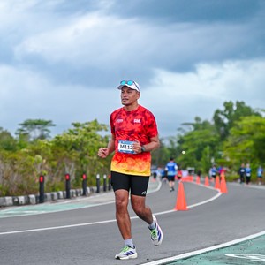 Race photo from Belitung Multisport Festival