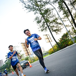 Race photo from BOGORUN 2026