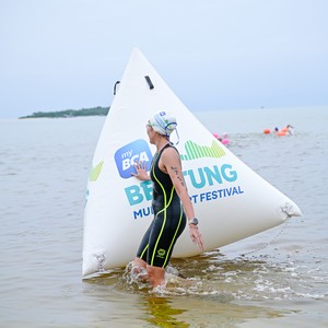 Race photo from Belitung Multisport Festival