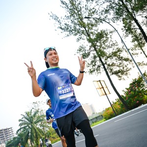Race photo from BOGORUN 2026