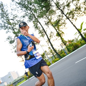 Race photo from BOGORUN 2026