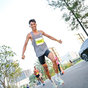 Race photo from BOGORUN 2026
