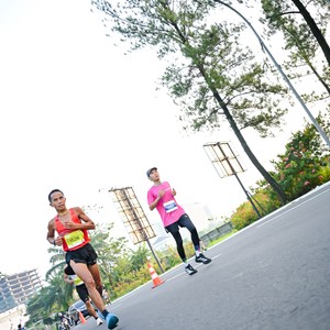Race photo from BOGORUN 2026