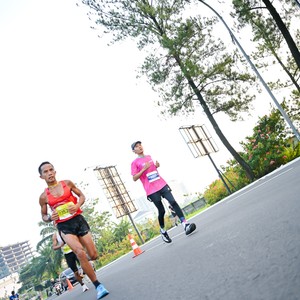 Race photo from BOGORUN 2026