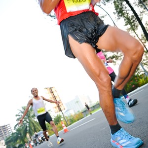 Race photo from BOGORUN 2026