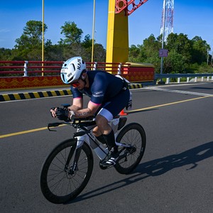 Race photo from Belitung Multisport Festival