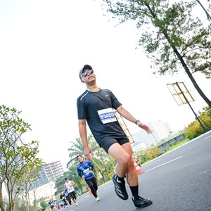 Race photo from BOGORUN 2026