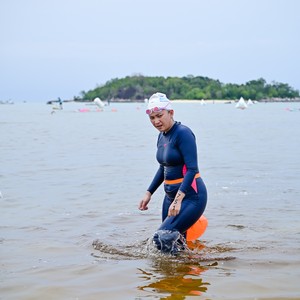 Race photo from Belitung Multisport Festival