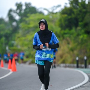 Race photo from Belitung Multisport Festival