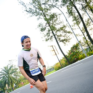 Race photo from BOGORUN 2026