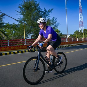 Race photo from Belitung Multisport Festival