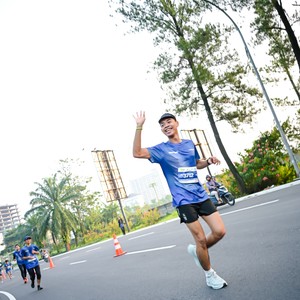 Race photo from BOGORUN 2026