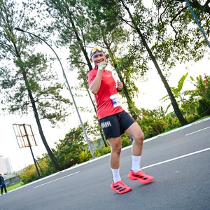 Race photo from BOGORUN 2026