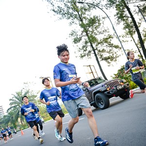 Race photo from BOGORUN 2026