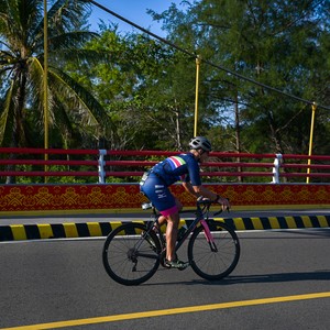 Race photo from Belitung Multisport Festival