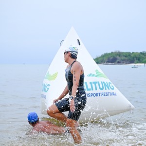 Race photo from Belitung Multisport Festival