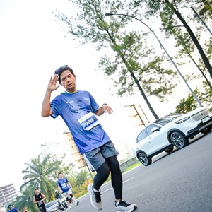 Race photo from BOGORUN 2026