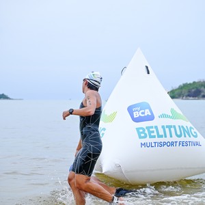 Race photo from Belitung Multisport Festival