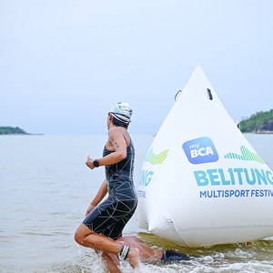 Race photo from Belitung Multisport Festival