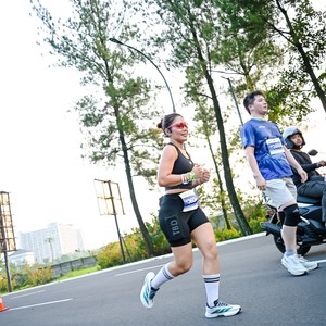Race photo from BOGORUN 2026
