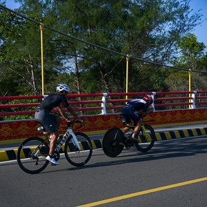 Race photo from Belitung Multisport Festival