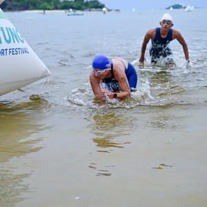 Race photo from Belitung Multisport Festival