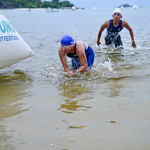 Race photo from Belitung Multisport Festival