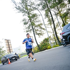 Race photo from BOGORUN 2026