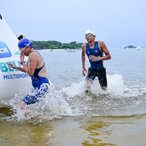 Race photo from Belitung Multisport Festival