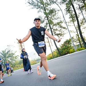 Race photo from BOGORUN 2026