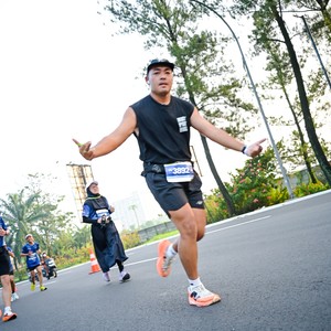 Race photo from BOGORUN 2026
