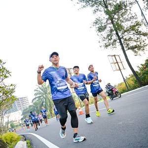 Race photo from BOGORUN 2026