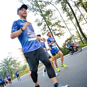 Race photo from BOGORUN 2026