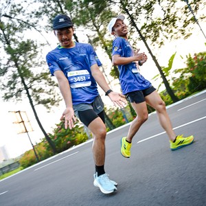 Race photo from BOGORUN 2026