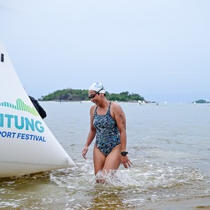 Race photo from Belitung Multisport Festival