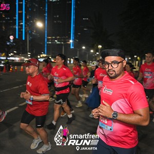 Race photo from SMARTFREN RUN 2026