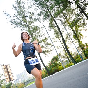 Race photo from BOGORUN 2026