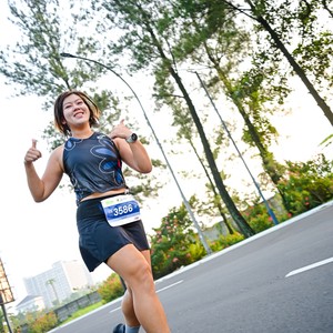 Race photo from BOGORUN 2026