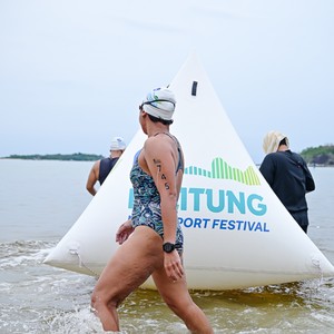 Race photo from Belitung Multisport Festival