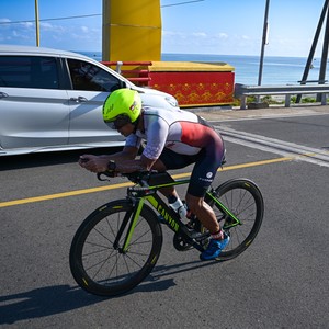Race photo from Belitung Multisport Festival