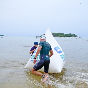 Race photo from Belitung Multisport Festival