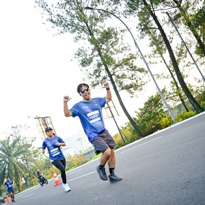 Race photo from BOGORUN 2026