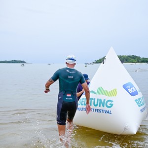 Race photo from Belitung Multisport Festival